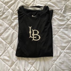 *TEAM ISSUED* LONG BEACH STATE DIRTBAGS 3/4 Sleeve Drif-fit T Men’s XL